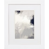 Large shop white frame